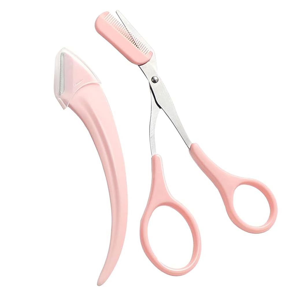 MAYCREATE Eyebrow Trimmer Kit Set of 6Pcs Eyebrow Grooming Kit Includes Eyebrow Trimmer Eyebrow Brush Trimmer Eyebrow Razor Eyebrow Brush Tweezer Makeup Tools for Women Men MAYCREATE Eyebrow Trimmer Kit Set of 6Pcs Eyebrow Grooming Kit Includes Eyebrow Trimmer Eyebrow Brush Trimmer Eyebrow Razor Eyebrow Brush Tweezer Makeup Tools for Women Men